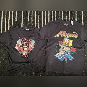 Womens Rock N Roll Poison T-Shirts